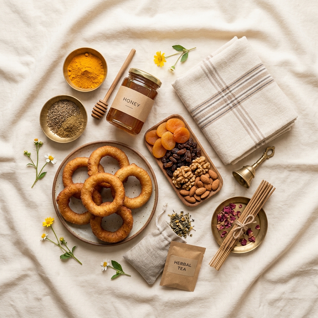 Curated Nepali Products — Sel-roti, honey, spices, herbal tea, puja items